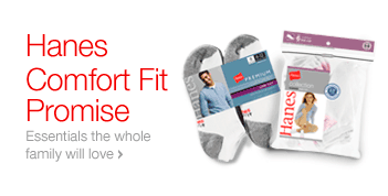 Hanes Comfort Fit Promise - Essentials the whole family will love.