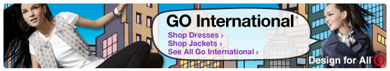 GO International. Shop Dresses Jackets. See All GO International