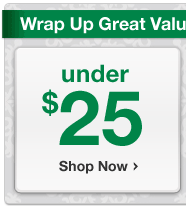 Wrap Up Great Values. Giving made easy on you and your budget