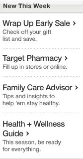New This Week in Wrap Up Early Sale Target Pharmacy Family Care Advisor and more