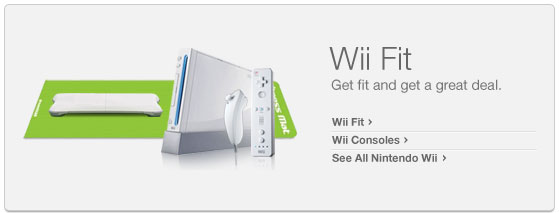 Wii Fit. Get fit and get a great deal