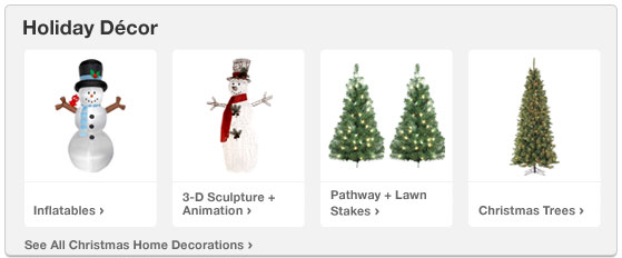 Holiday Decor. See All Christmas Home Decorations.