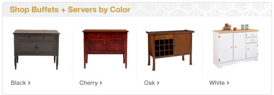 Shop Buffets and Servers by Color