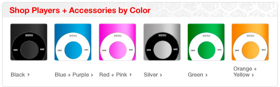 Shop Players and Accessories by Color.6 colors shown