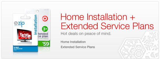 Home Installation and Extended Service Plans