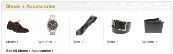 Shoes and Accessories.5 items shown