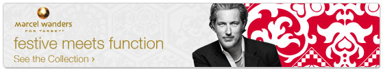 Marcel Wanders FOR TARGET. festive meets function. See the Collection