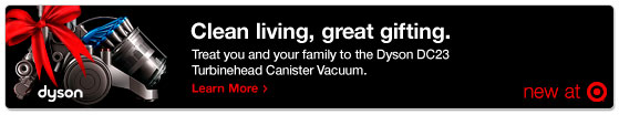 Dyson.Clean living great gifting.New at Target