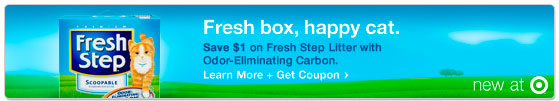Fresh box happy cat. Save 1 dollar on Fresh Step Litter with Odor-Eliminating...