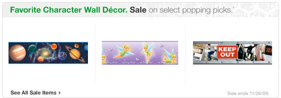 Favorite Character Wall Decor. Sale on select popping picks. See All Sale...