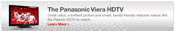 The Panasonic Viera HDTV. Great value a brilliant picture and smart family...