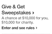 New This Week Give and Get Sweepstakes