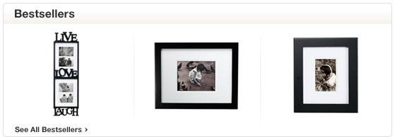 Bestsellers.3 frames shown