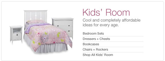 Kids Room. Cool and completely affordable ideas for every age