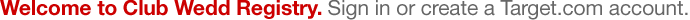Welcome to Club Wedd Registry