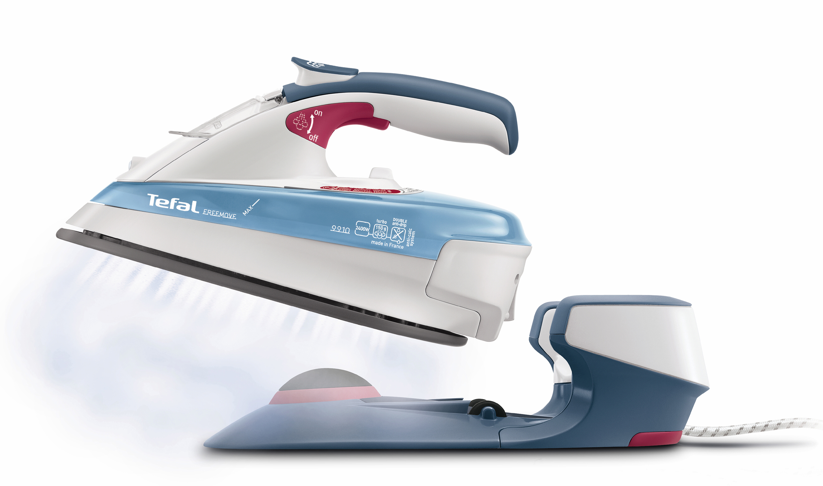 Ferro Da Stiro Tefal FV1845E0 - 2300W, Vapore Continuo 35g/min, Piastra Ceramica - Foto 8