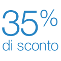 Libri fino al 35% di sconto