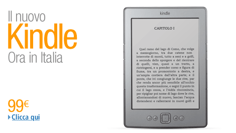 Il nuovo Kindle: ora in Italia
