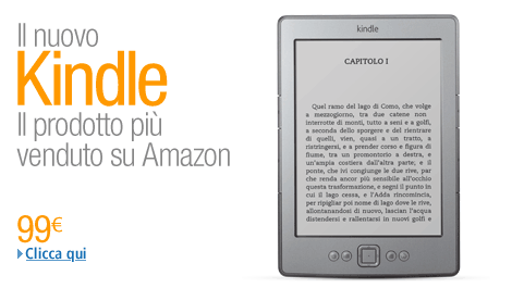 Il nuovo Kindle: ora in Italia