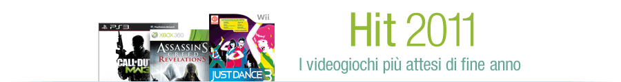Hit 2011 - I videogiochi più attesi di fine anno