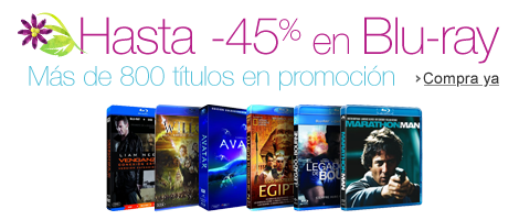 Hasta -45% en Blu-ray
