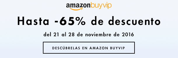 Hasta -65% de descuento en Amazon BuyVIP