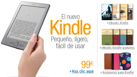 El nuevo Kindle. Ahora en España