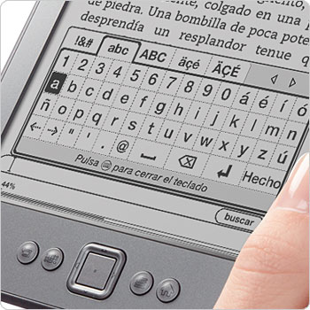 Teclado virtual en la pantalla