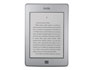 El e-reader Kindle Touch visto de frente