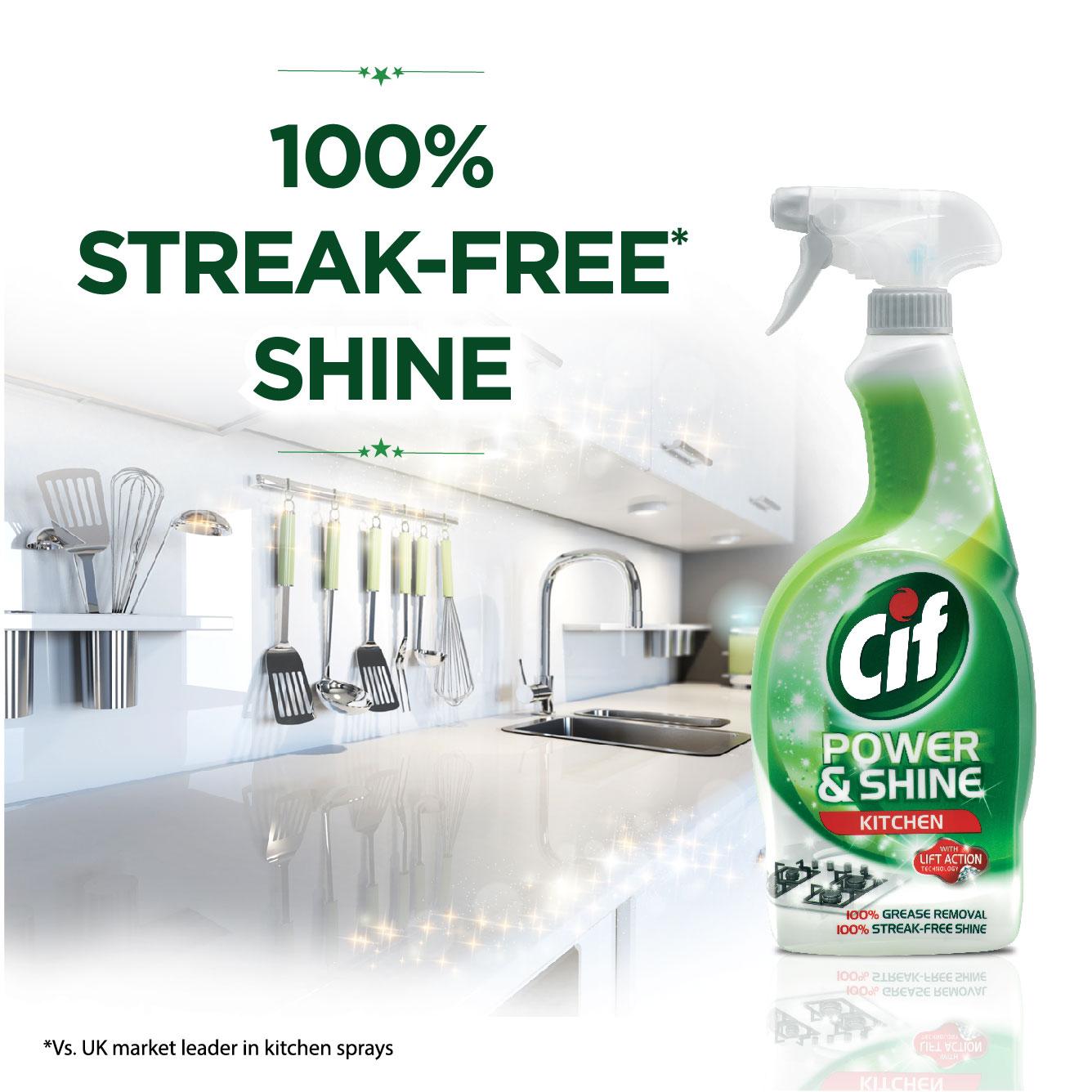 Cif Kitchen Cleaner, Power & Shine, 700 ml Amazon.in Health