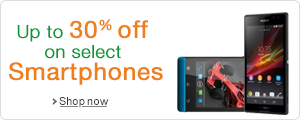 Up to 30% off on select Smartphones