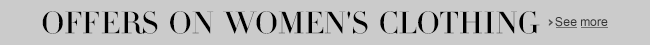 Offers on Women's Clothing