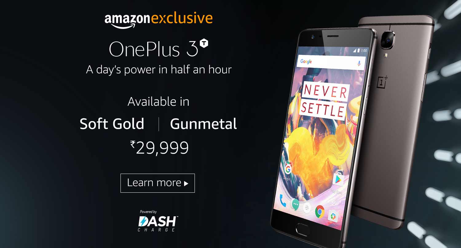 OnePlus 3T: OnePlus 3T Specifications, Features at Amazon.in