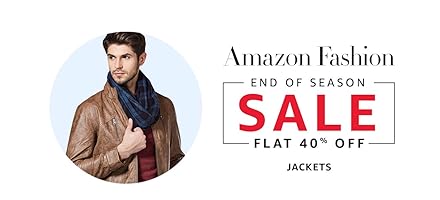 Jackets Flat 40% off