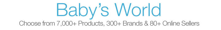 Wide range of Baby Care products, Furniture, Clothing and Toys
