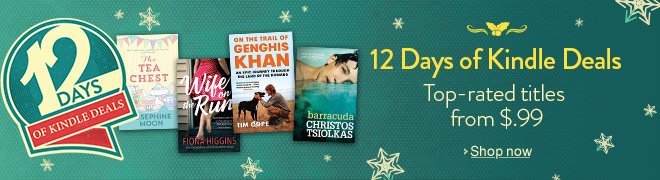 12 Days of Kindle Deals