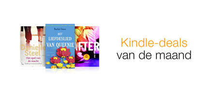 Kindle-deals van de maand: vanaf 50% korting op Nederlandse ebooks.