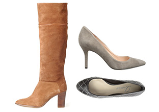 Die Klassiker: Pumpen, Wohnungen und Stiefel!