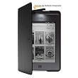 Funda de cuero con luz Amazon para Kindle Touch, color negro (s�lo sirve para el Kindle Touch)
