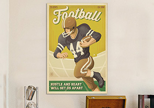 Für seinen Raum : Kunst mit Guy Appeal!