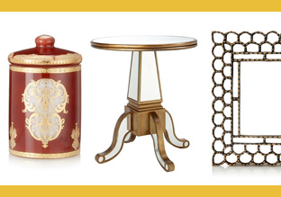 Herrlich Vergoldet: Gold Dekor Akzente!