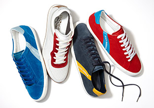 Mit Stil: Designer-Turnschuhe!