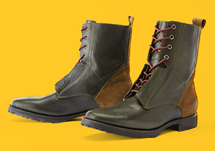 Robust und raffiniert: Lace-Up Boots!