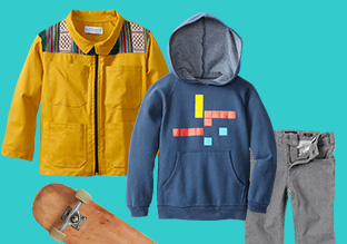 Bis zu 80% Rabatt: Surf & Skate für Kids!