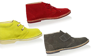 Schritt in den Herbst: Kids Desert Boots