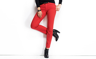 Denim Hues: Jewel Tones!