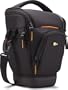 Case Logic - Bolsa de nylon para c�maras SLR color negro/naranja