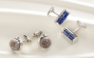 Sterling Silber: Manschettenknöpfe & Schmuck!