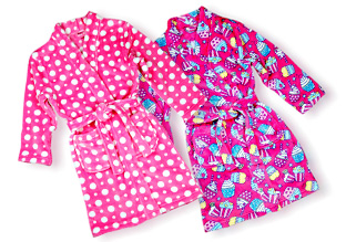 Just $23: Candy Pink Kids' Robes!