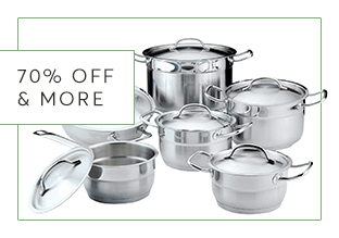 70 % Rabatt & More: Küche & Haushalt!